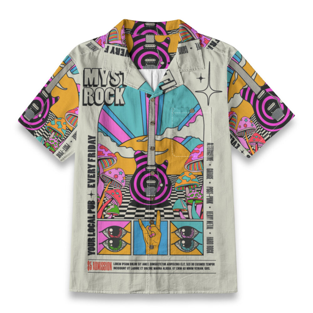 Subtle Metro Atmosphere Hawaiian Shirt