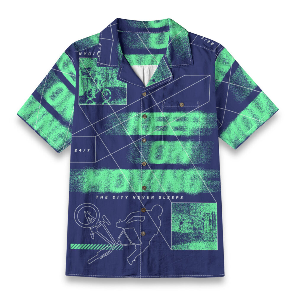 Mic Check Weekend Energy Hawaiian Shirt