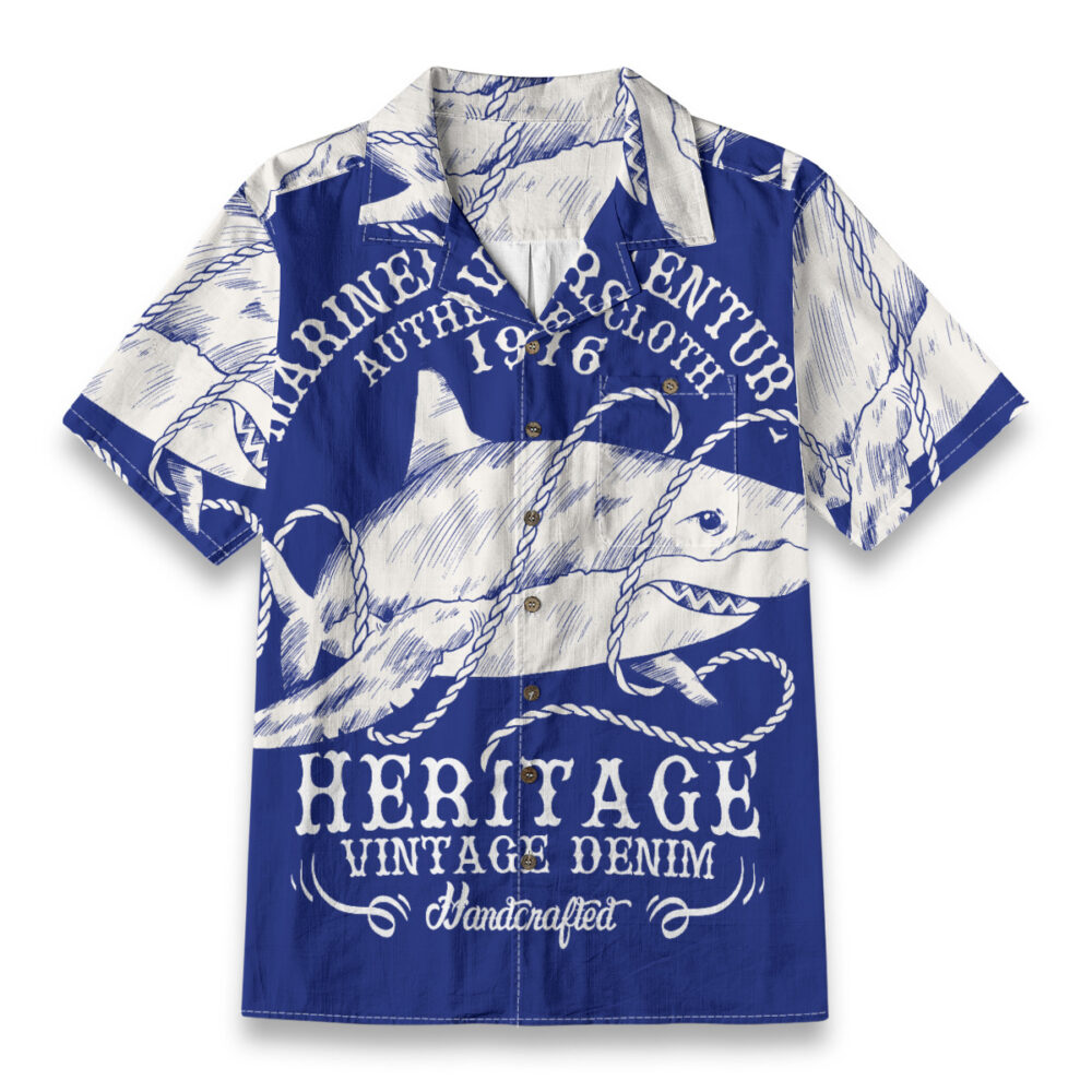 Slow Motion Urban Pulse Hawaiian Shirt